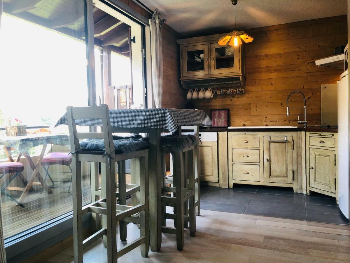 La Corneille Blanche Apartment Les Deux Alpes Bagian luar foto