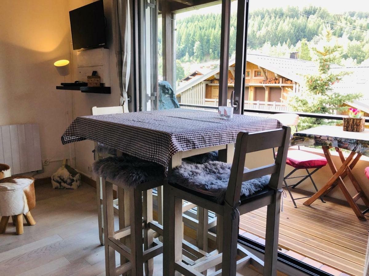 La Corneille Blanche Apartment Les Deux Alpes Bagian luar foto