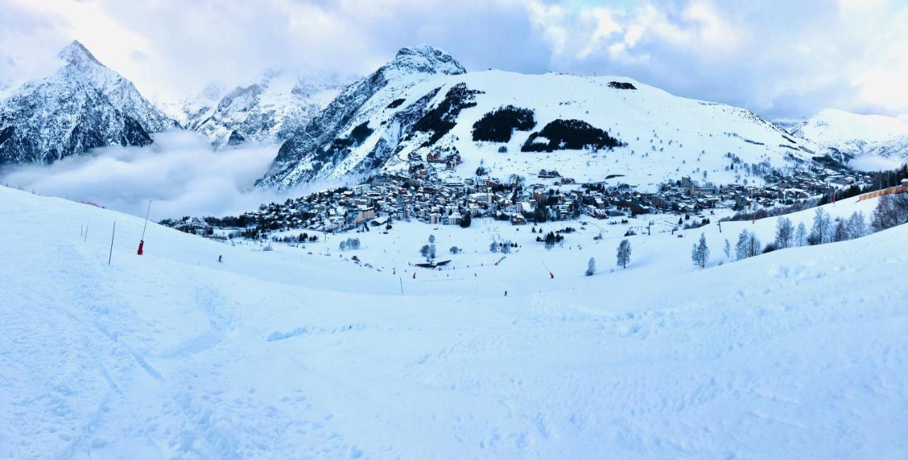 La Corneille Blanche Apartment Les Deux Alpes Bagian luar foto